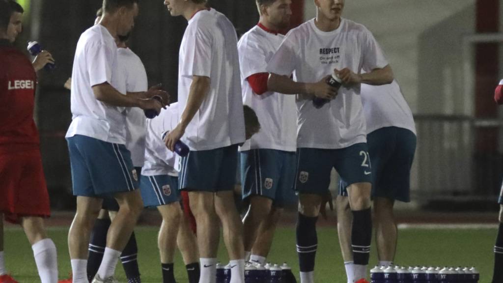 Das norwegische Nationalteam setzte in der WM-Qualifikation mit seinen Einlauf-Shirts ein klares Statement