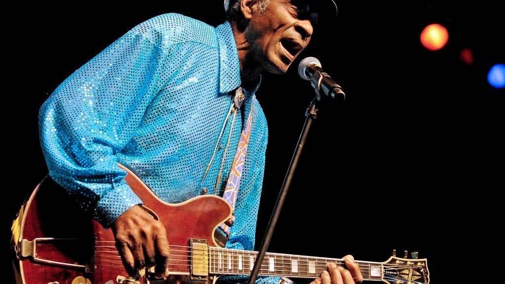 Chuck Berry kündigt an 90. Geburtstag neues Album an