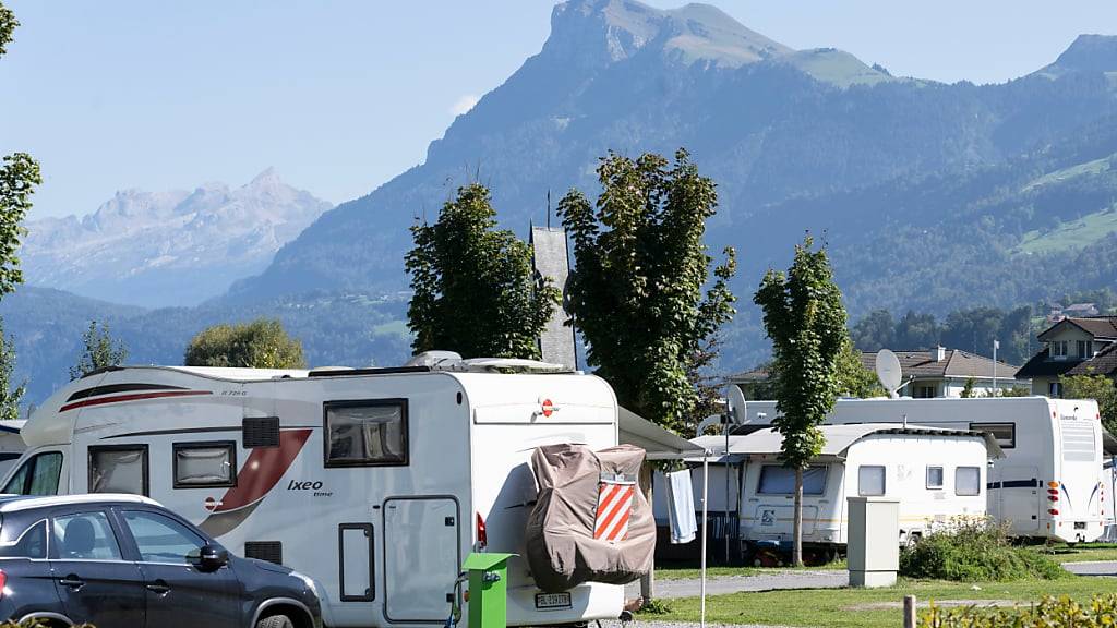 Campingplatz Buochs: 2023 war ein gutes Jahr für die Schweizer Parahotellerie. (Archivbild)