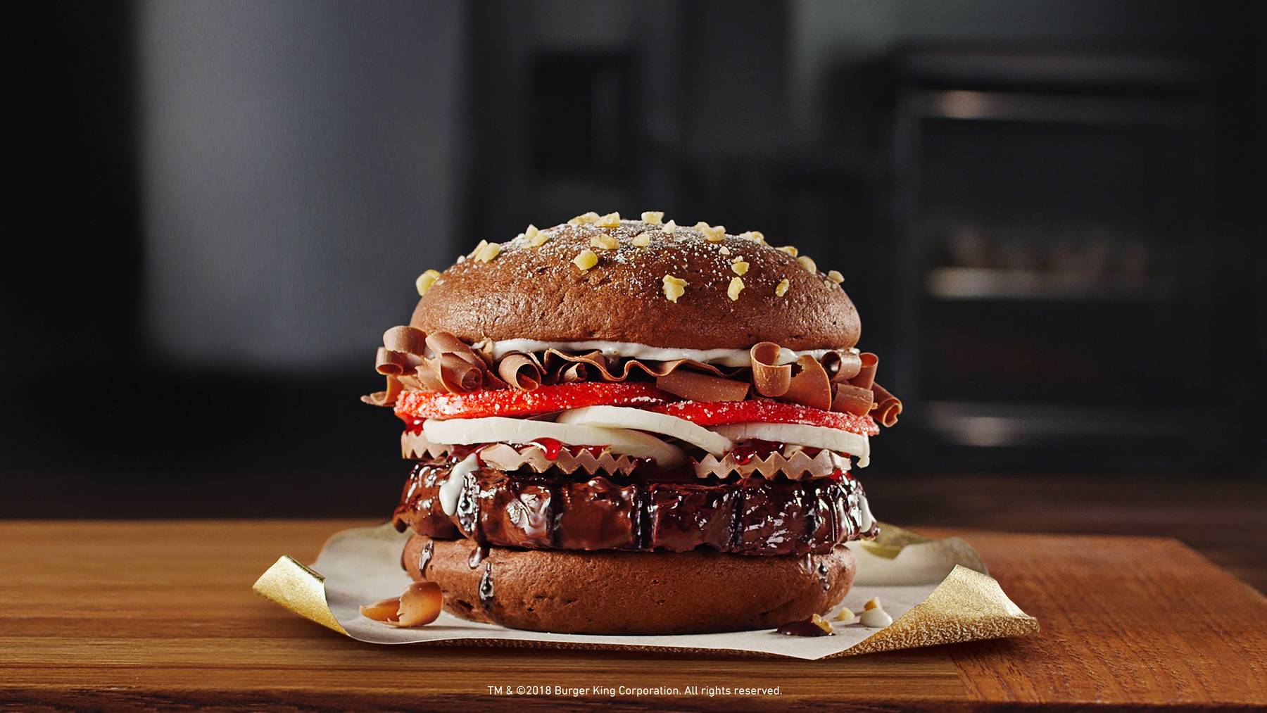 Ob Burger King wirklich einen Schoggi-Burger auf den Markt bringt, wissen wir am Sonntag.