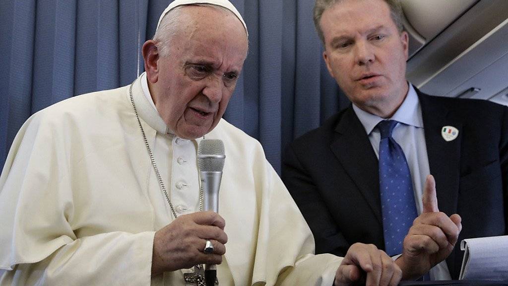 Abgang: Der ehemalige US-Journalist Greg Burke tritt überraschend als Sprecher von Papst Franziskus zurück. (Archivbild)