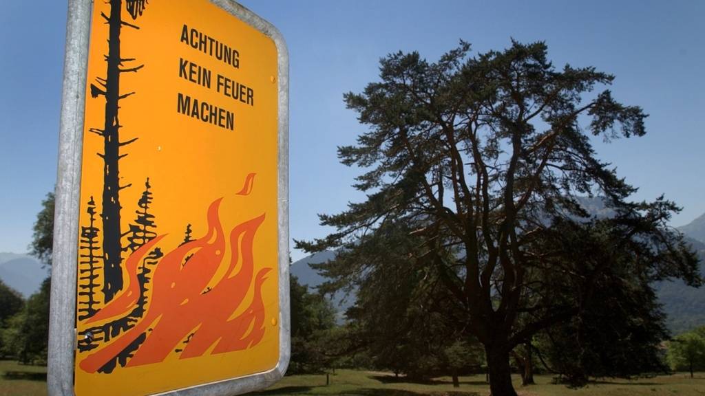 Uri erlässt wegen Waldbrandgefahr ein Feuerverbot