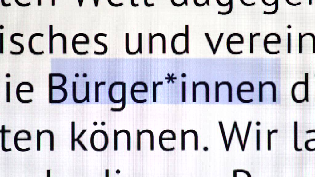 Stadtzürcher Stimmberechtigte entscheiden über den Genderstern