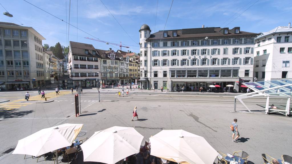 Die Zukunft des Marktplatzes in St.Gallen ist noch offen.