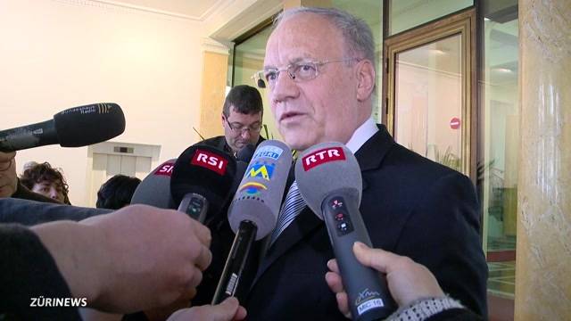 Wirtschafts-Minister Schneider-Ammann bittet zur Diskussion