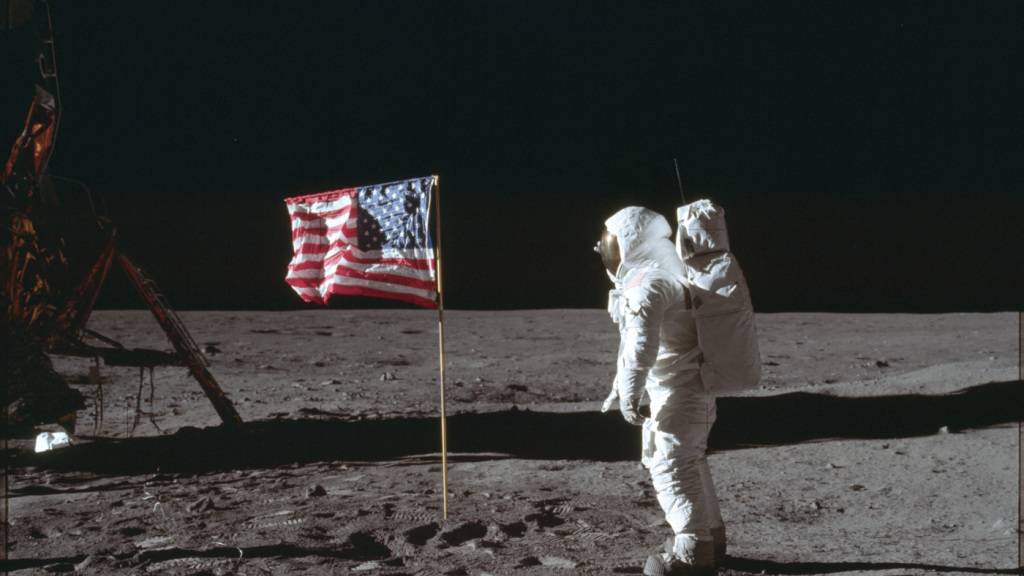 Mond-Crew gratuliert Buzz Aldrin zum 96. Geburtstag