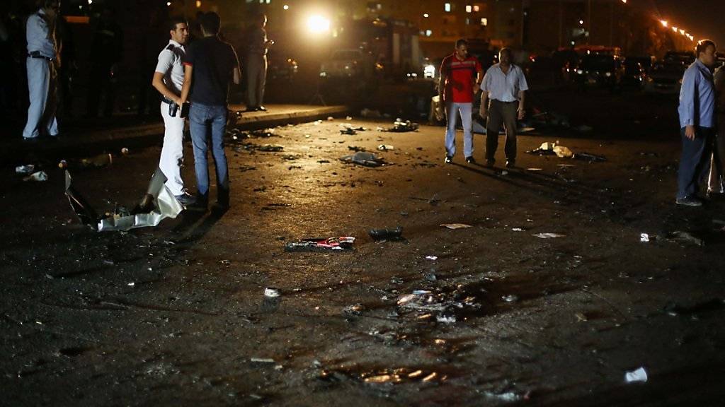 Angriffe auf Soldaten und die Polizei in Ägypten häufen sich seit 2013: Im jüngsten Fall starben acht Polizisten durch Schüsse auf ihr Auto. (Archivbild)