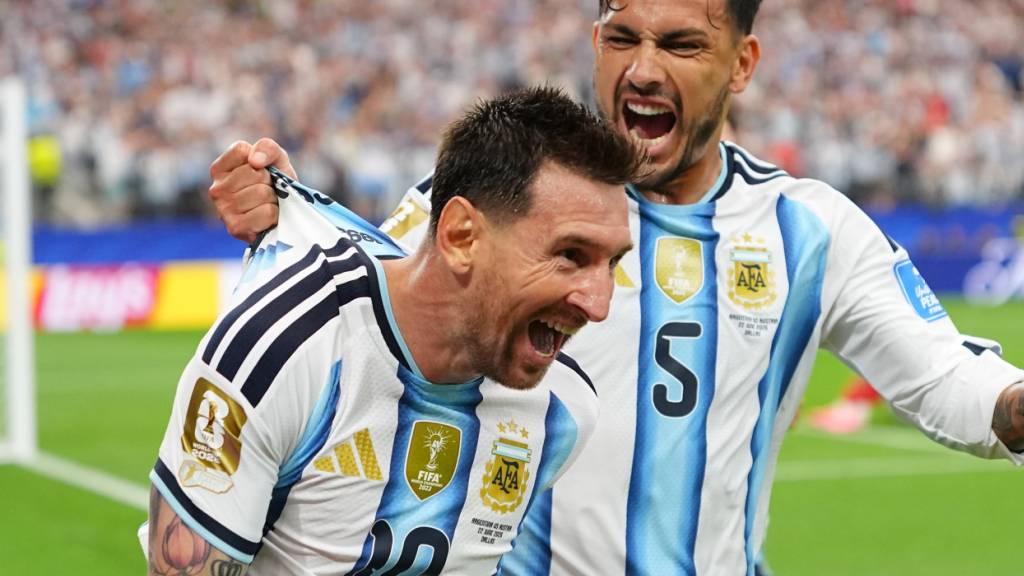 Lionel Messi sorgt für den Sieg von Argentinien