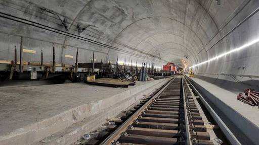 Acht Kilometer lange Unfallstelle im Gotthard-Basistunnel ist geräumt