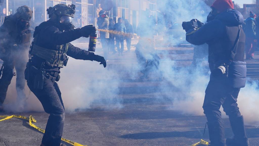 Wut und Protest nach tödlichen Schüssen in Minneapolis