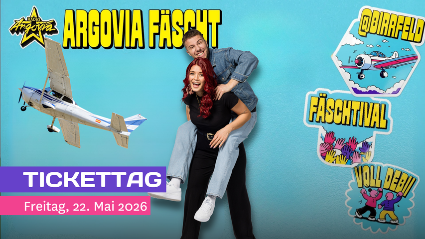 Argovia Fäscht: Tickettag zum Geburtstagstarif