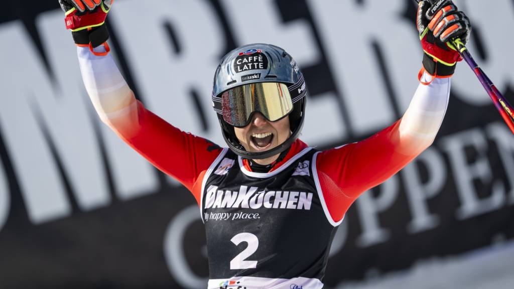 «Best of the rest»: Wendy Holdener fährt hinter der überlegenen Mikaela Shiffrin als Zweite auf das Podest