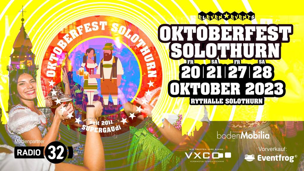 12. Oktoberfest Solothurn – Die SUPERGAUdi!