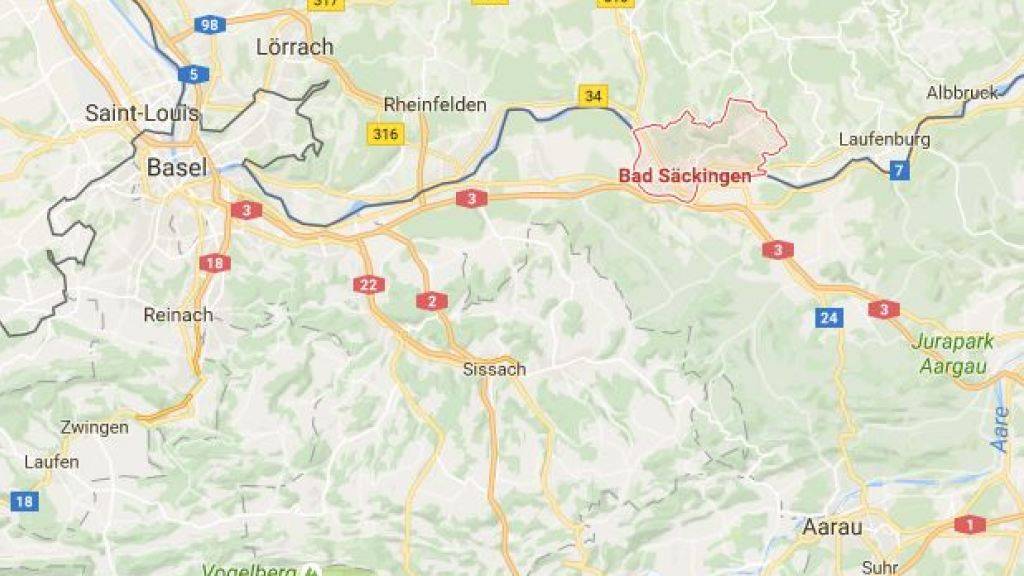Bad Säckingen liegt auf deutschem Boden rund 45 Autominuten von Basel entfernt.
