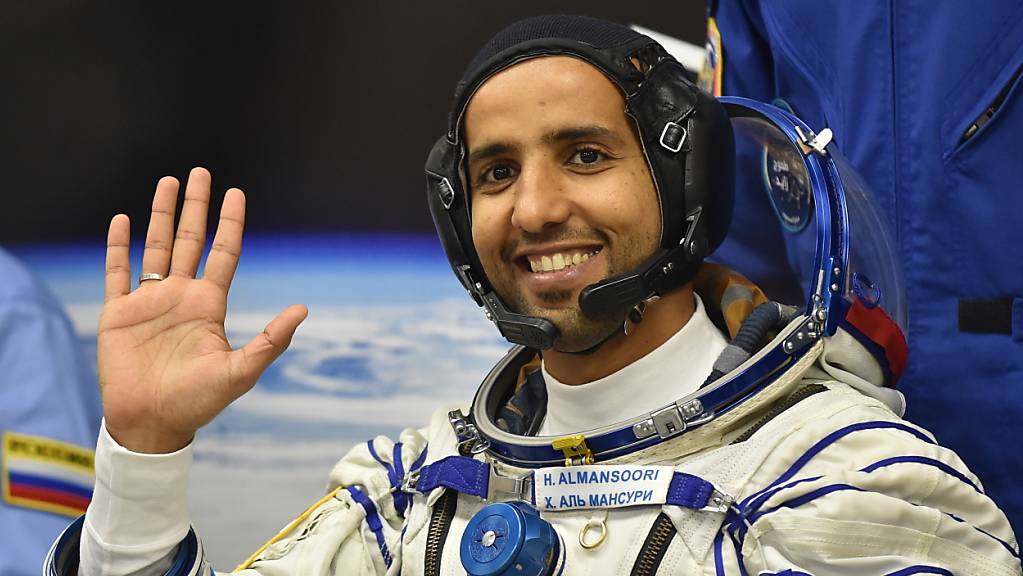 Hassa al-Mansuri ist als erster Astronaut der Vereinigten Arabischen Emirate ins Weltall gestartet.