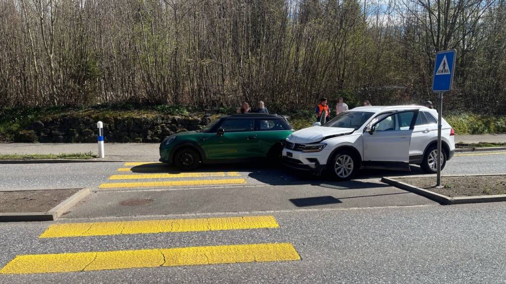 Alle drei Insassen der beiden Fahrzeuge wurden beim Unfall verletzt.