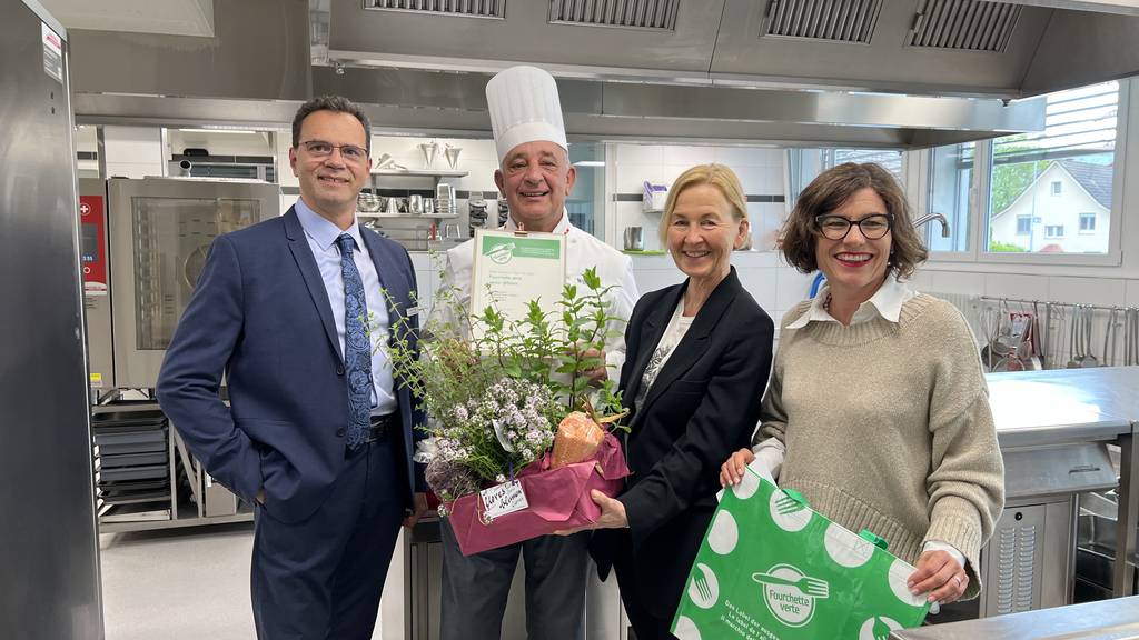 Premiere in Solothurn: Seniorenzentrum Untergäu erhält Label für Mahlzeitdienst