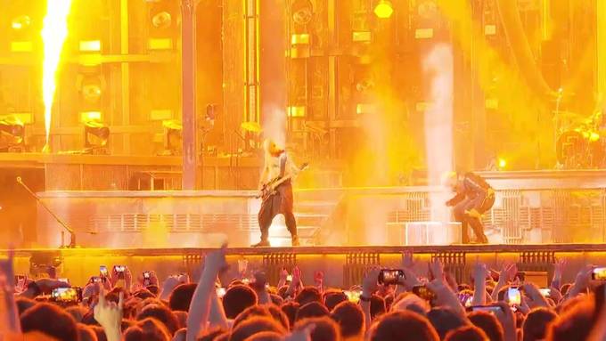 Feuriges Comeback: Rammstein begeistert 47'000 Fans im Letzigrund