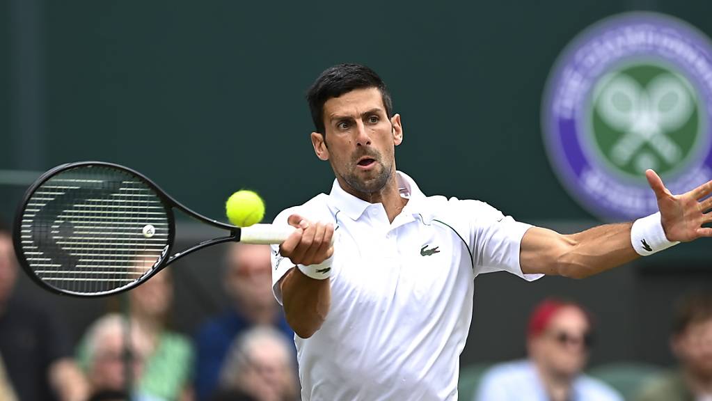 Ein weiterer überzeugender Sieg: Novak Djokovic zog in drei Sätzen in den Halbfinal ein