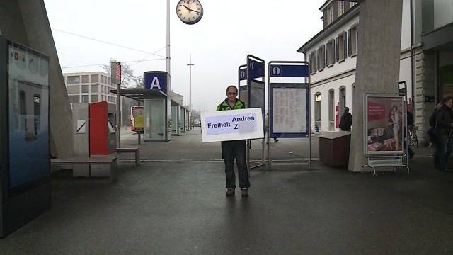 Gefängnisbesuch anstelle von Demo