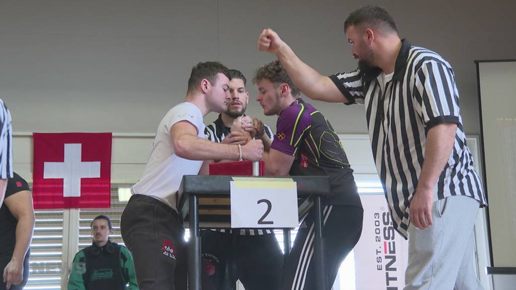 Armwrestling Schweizermeisterschaft in Grossaffoltern