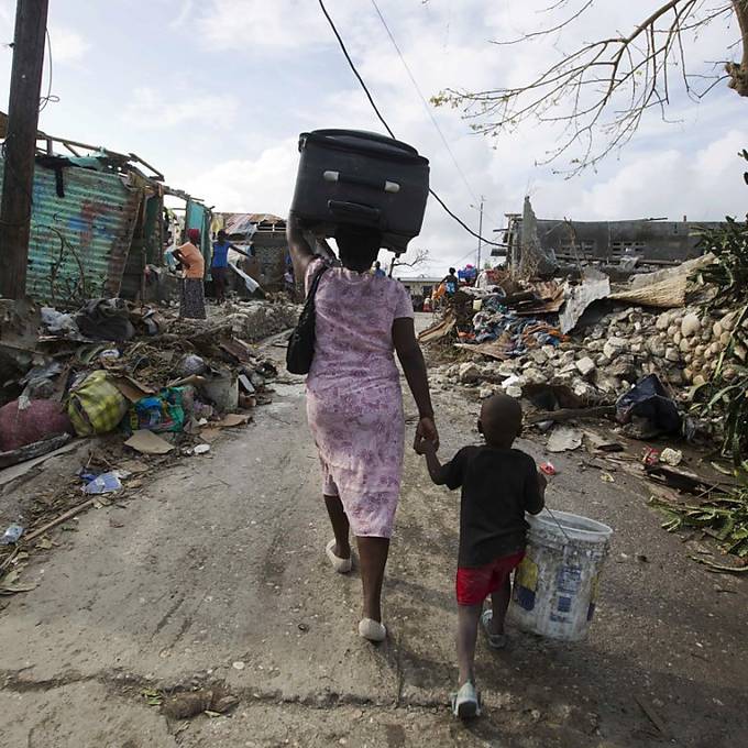Zahl der Toten in Haiti nach Hurrikan «Matthew» steigt auf 1000