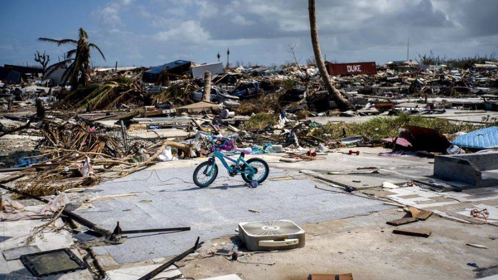 Letztes Jahr richtete der Stärke-5-Hurrikan Dorian verheerende Schäden auf den Bahamas an. Dieses Jahr könnte das wieder passieren, denn rein mengenmässig gab es bis jetzt eine Rekordmenge an Hurrikans, Experten führen die Häufung auf den Klimawandel zurück (Archivbild)