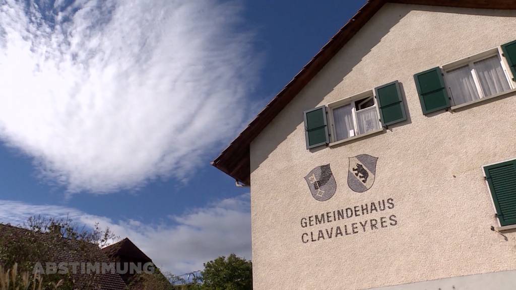 Kantonswechsel Gemeinde Clavaleyers: Erste Hochrechnung deutet auf klares „Ja“ 