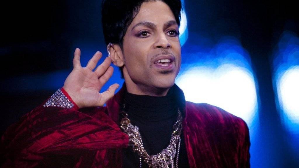 Unter strengen Sicherheitsvorkehrungen gibt Prince am Donnerstag zwei Konzerte in seinem Studio (Archiv).