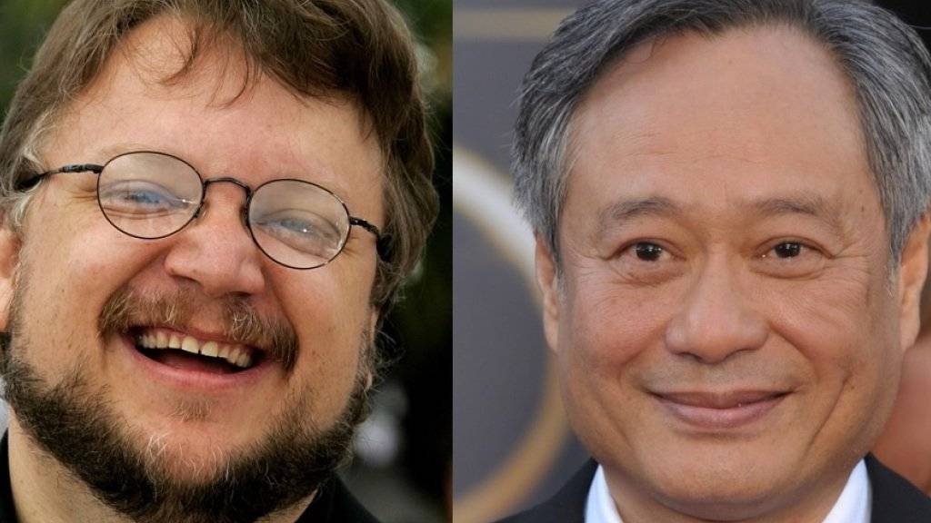 Guillermo del Toro (l) und Ang Lee (r) werden am Donnerstag bekannt geben, wer sich im Februar Hoffnungen auf einen Oscar machen darf (Archiv).
