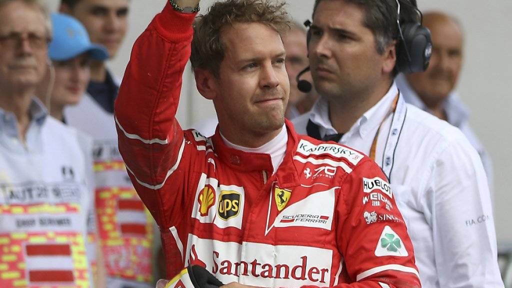 Sebastian Vettel wird wohl auch in der kommenden Saison für Ferrari starten