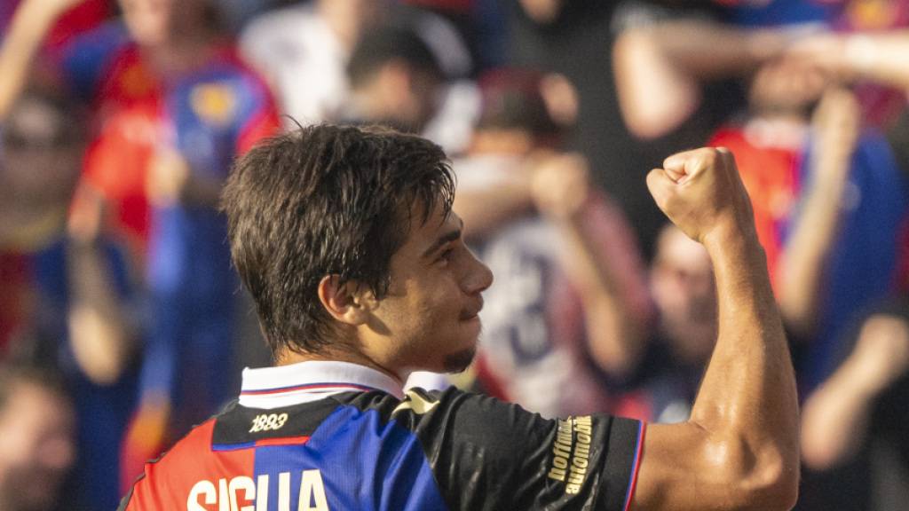 Gabriel Sigua sichert dem FC Basel mit dem Ausgleich in der 96. Minute einen Punkt