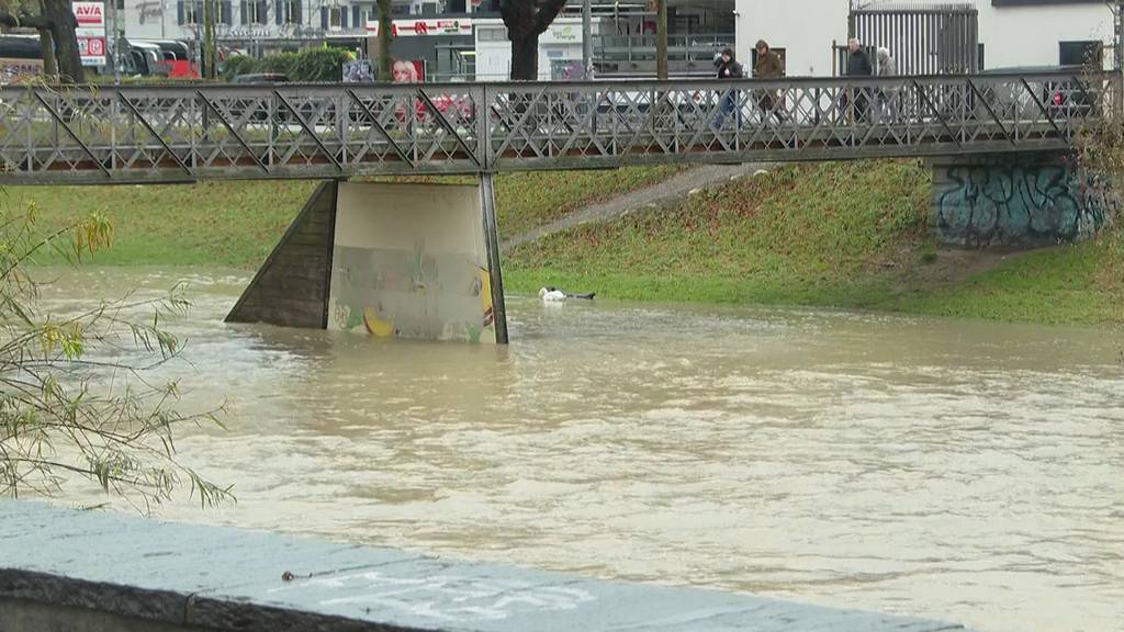 Bund warnt vor Hochwasser an der Limmat in den kommenden Tagen