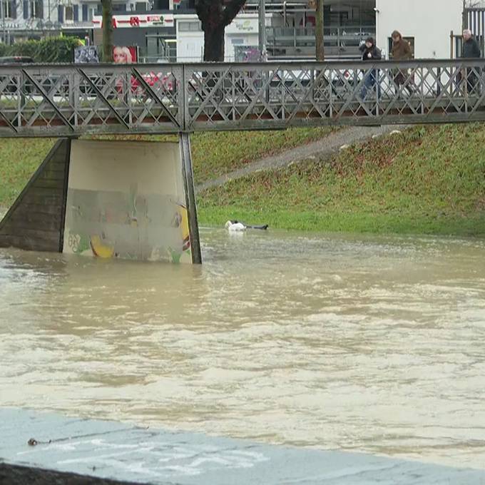 Bund warnt vor Hochwasser an der Limmat in den kommenden Tagen