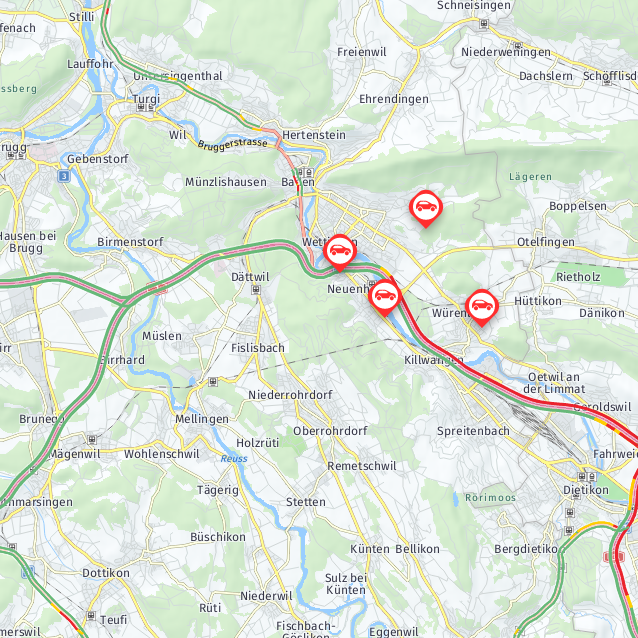 Unfall in Wettingen-Ost führte zu Stau im Feierabendverkehr