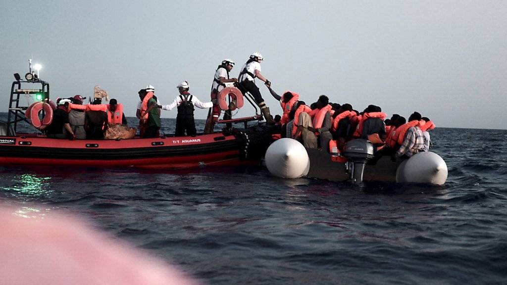 2018 sind laut Uno im Mittelmeer über 2200 Flüchtlinge gestorben. (Archivbild)