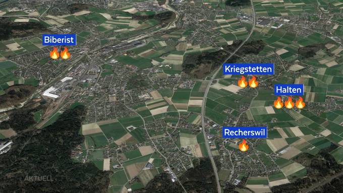 Die Brandserie in Solothurn geht weiter: Waldhütte zerstört