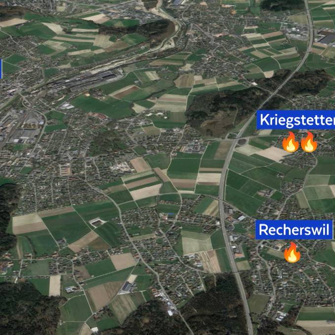 Die Brandserie in Solothurn geht weiter: Waldhütte zerstört