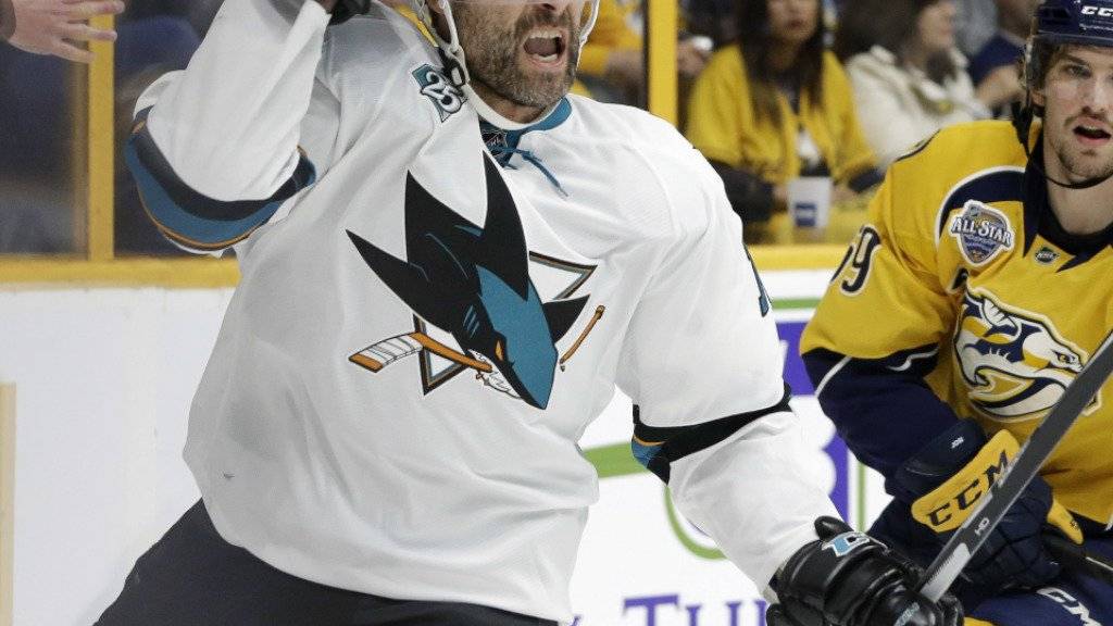 Nach 19 Jahren ist Schluss: Der Kanadier Patrick Marleau (37) verlässt die San Jose Sharks und wechselt zu den Toronto Maple Leafs
