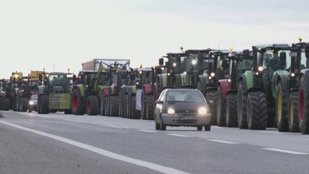 Für bessere Bedingungen: Bauern gehen schweizweit auf die Strasse