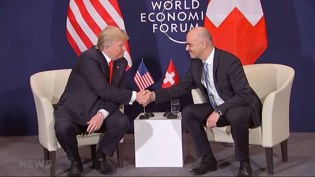Trump am WEF: "<Amerika first> bedeutet nicht Amerika alleine."