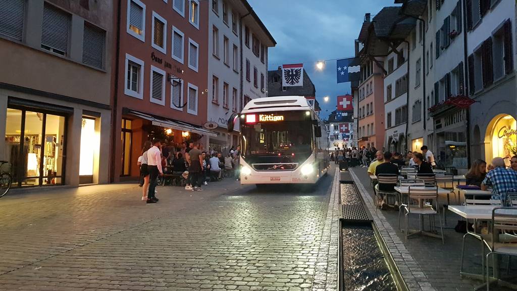 Aarau Altstadt Bus