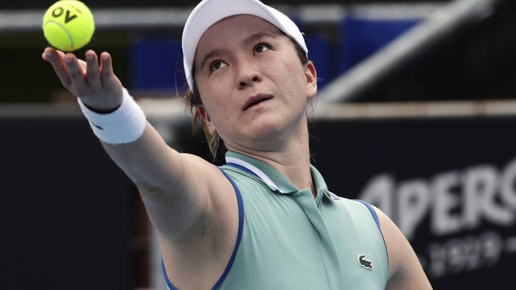 Fokus nach vorne gerichtet: Lulu Sun steht am Australian Open erstmals im Hauptfeld eines Grand-Slam-Turniers