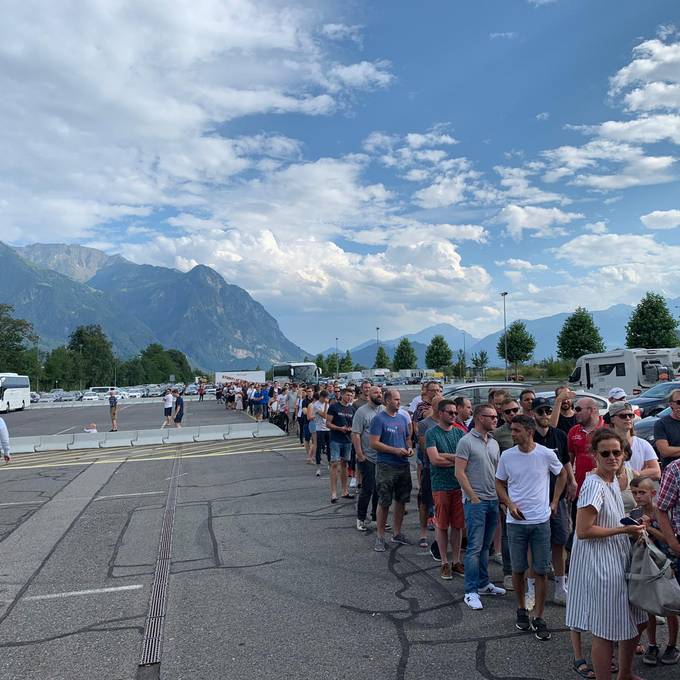 Enormer Andrang für Vaduz-Tickets