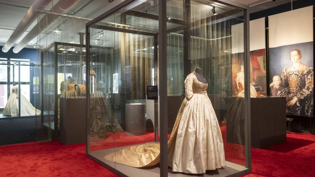 Das Textilmuseum in St. Gallen erhält vom Kanton einen Beitrag von 13,9 Millionen Franken für die geplante Erneuerung. (Archivbild)