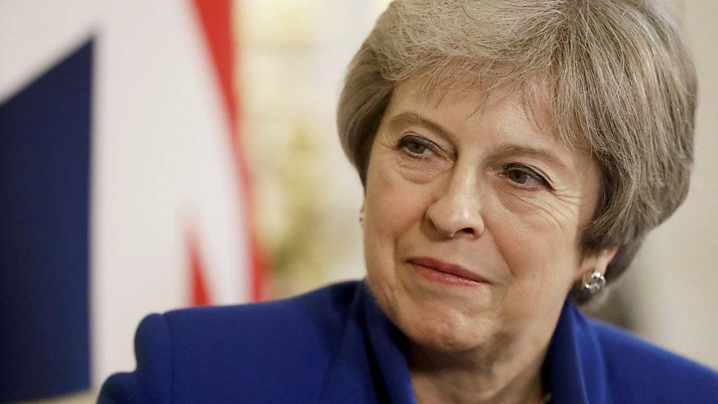 Ein Entwurf eines Austrittsabkommens zwischen Grossbritannien und der EU soll stehen. Das teilte das Büro von Premierministerin Theresa May (Bild) am Dienstagabend mit. (Archiv)