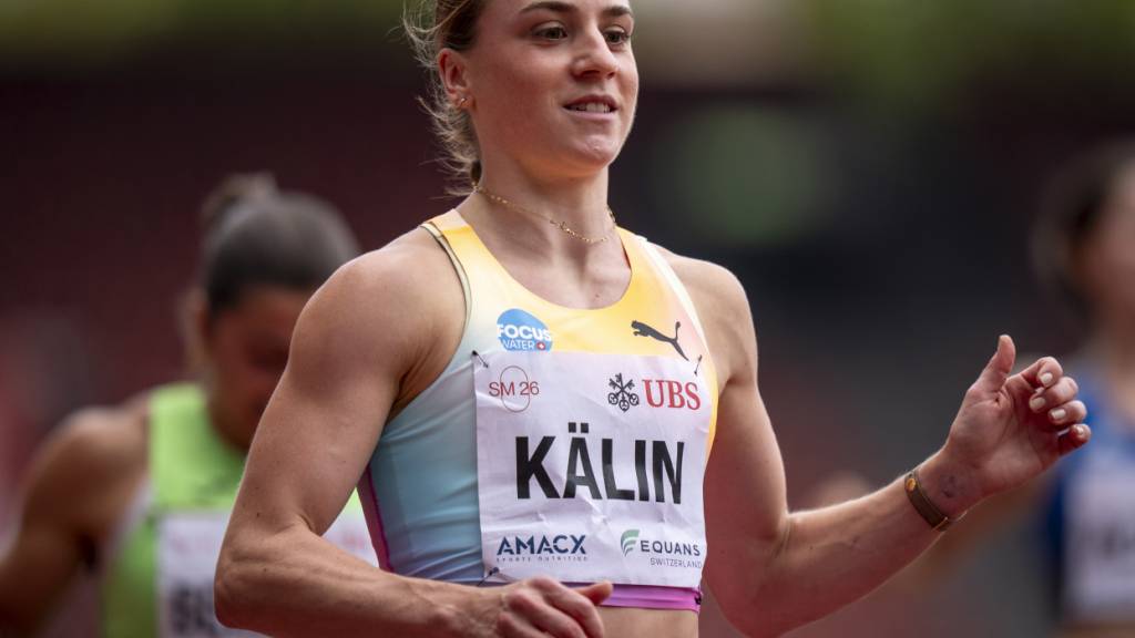 Annik Kälin gilt im Siebenkampf als erste Anwärterin auf Gold