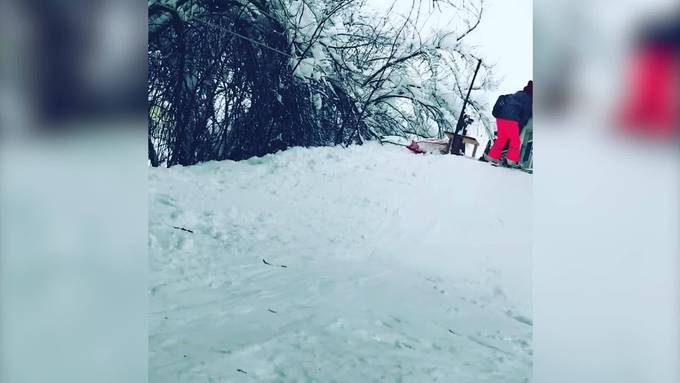 Nähmaschine als Skilift: Vorarlbergs kleinsten Skigebiet