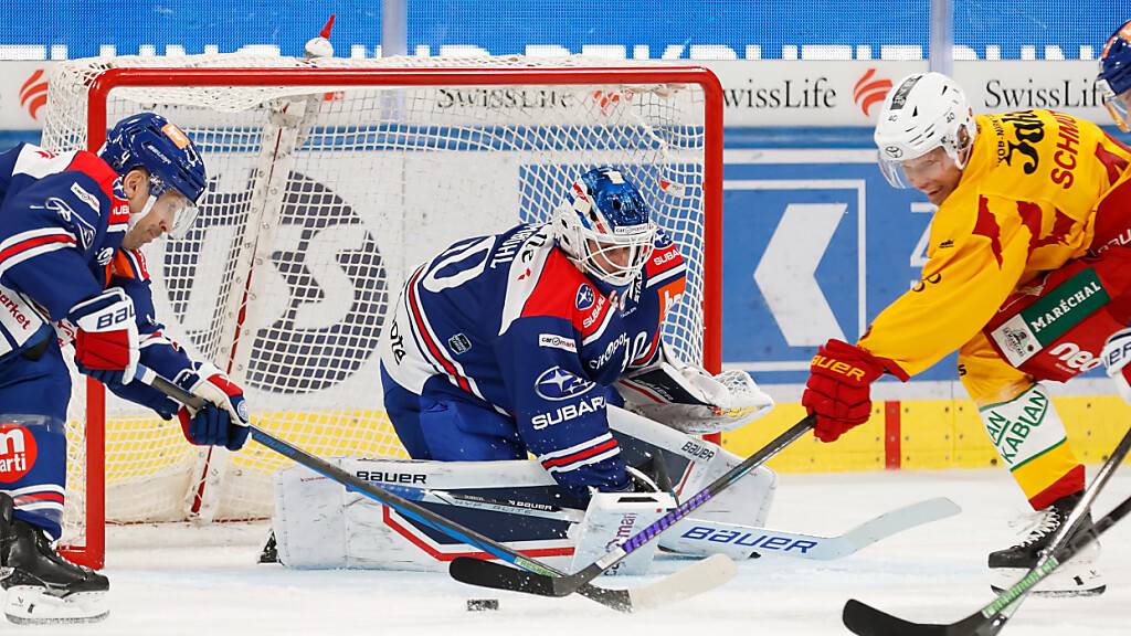 Der Zürcher Goalie Robin Zumbühl liess sich nicht bezwingen