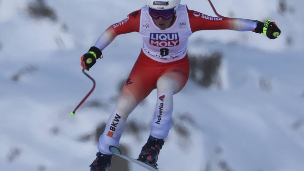 Jasmine Flury gelingt in Val d'Isère eine exzellente Fahrt